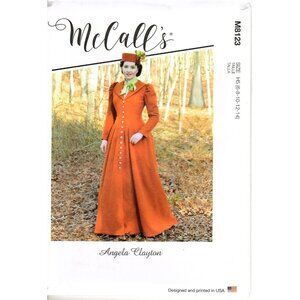 McCalls M8123 Misses 6 to 14 Historical Full Length Coat Uncut Sewing Pattern